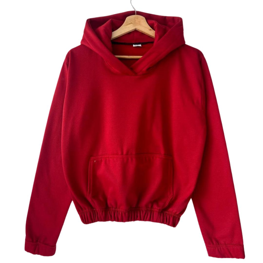 BUZO LARGO DAMA ROJO M